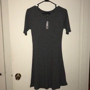 Forever 21 basic charcoal dress